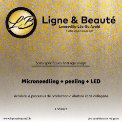 Microneedling + peeling + LED