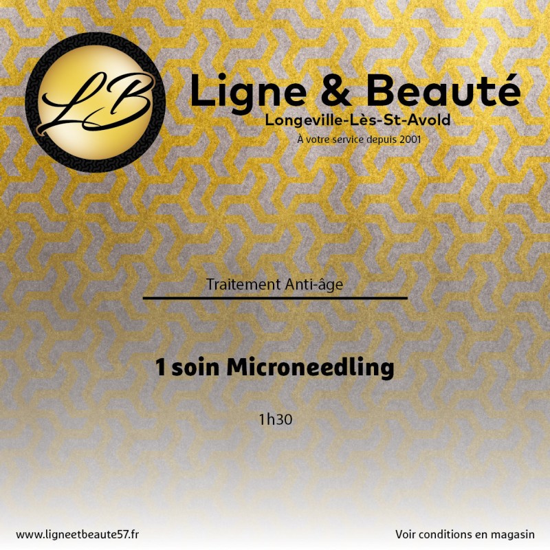 Traitement Anti-âge - 1 soin Microneedling